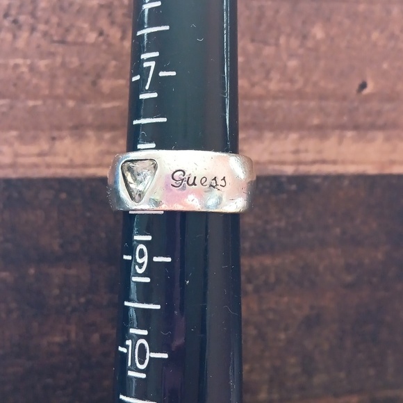 Silver Tone GUESS Ring - Picture 8 of 9